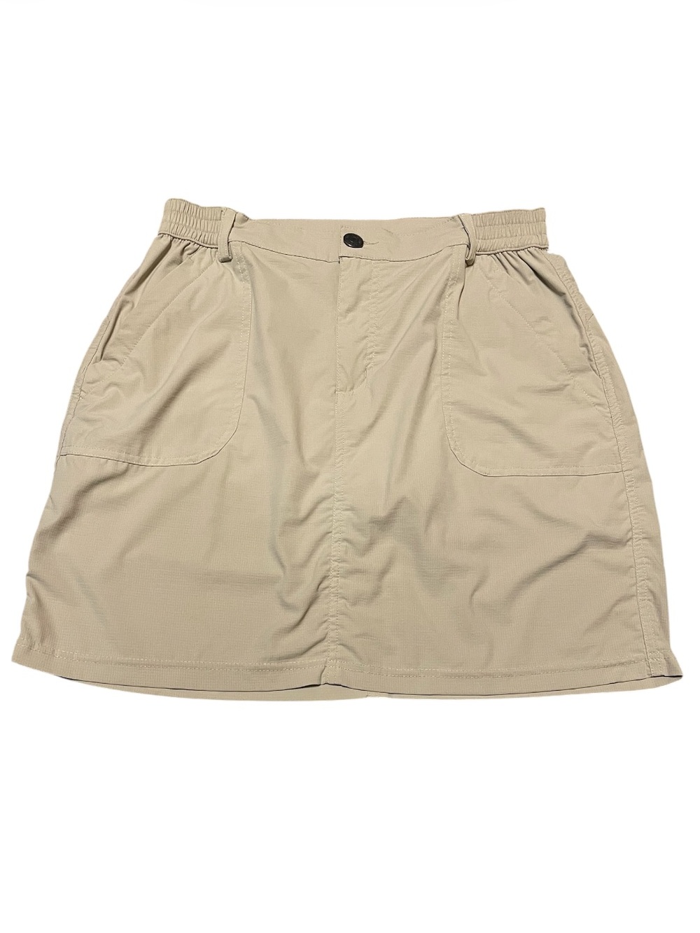 Women's Libin Khaki Ripstop Utility Skort Skirt Golf Hiking Size Medium
